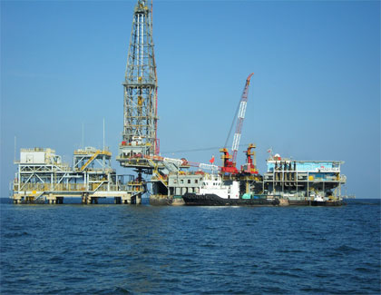 CP-30A坐底式钻井平台