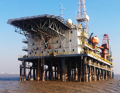 CP-30B坐底式钻井平台