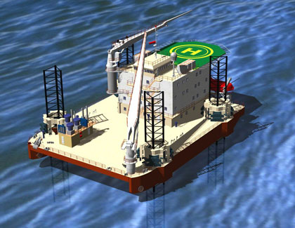 CP-230MP自升式多功能服务平台