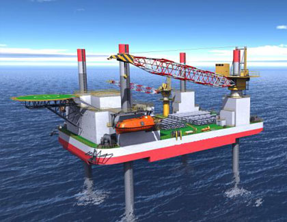 CP-150A自升式居住平台