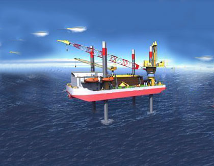 CP-150MP自升式多功能服务平台