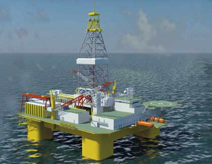 CP-5000半潜式钻井平台
